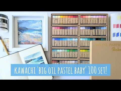Beautiful Japanese Handmade Oil Pastels: Kawachi Big Oil Pastel Baby 100 Set - Comparison & Review