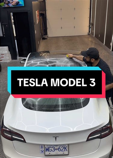 Seamless 5% Tint Installation for Tesla Model 3