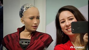 Sophia the robotic social media star