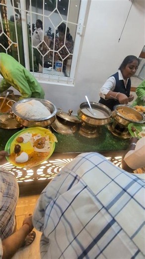 Inside a South Indian Wedding Buffet: 19+ Dishes 🤯 #shorts #everydaysouthindiancooking