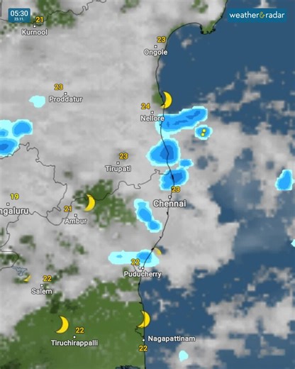 11 reactions | ️Today might be rainy in parts of Tamil Nadu and...