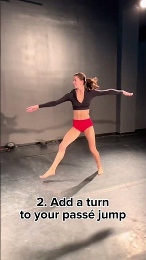 TURNING SPLIT LEAP TUTORIAL ⚡️ #sullivantwins #tutorial #dancechallenge