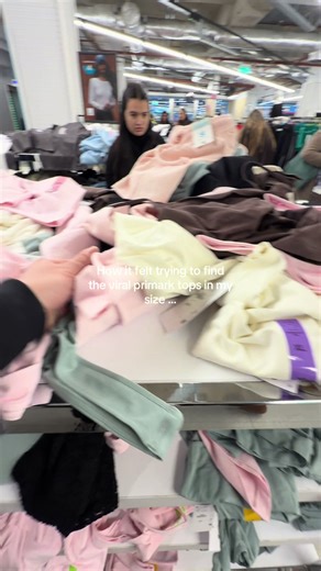 Hunting for Perfect Primark Tops: A Size Up Adventure