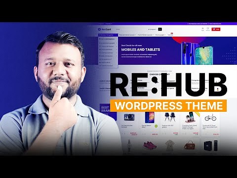 How to Install and setup ReHub WordPress theme | Free Download