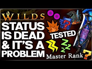 Monster Hunter Wilds - BIG Status Change in Master Rank - Paralysis Poison Blast Sleep Build = Dead!