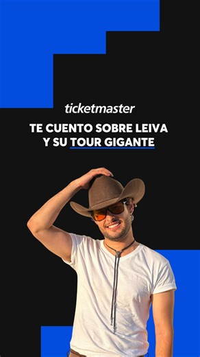Ticketmaster México on Instagram: "😎 @leivaoficial_ y su tour Gigante 🎶 @raowlinthejungle te cuenta todo lo que tienes que saber de este gran show que estará en el @auditoriomx ✨ #Ticketmaster #Leiva #ConciertosMéxico"