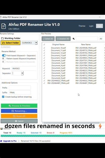 Stop Renaming PDF Files Manually ⚡