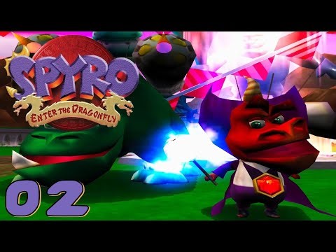 Spyro: Enter the Dragonfly 🐲🔥➖ ♯02 ➖ 🟪 Nintendo Gamecube Klassiker❗