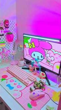 My Desk Setup Glow Up with This Monitor Light Bar ✨ | RGB + Brightness Control