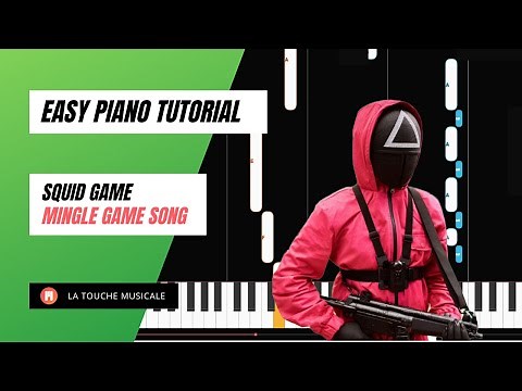 Squid Game Season 2 - Mingle Game Song - EASY Piano Tutorial