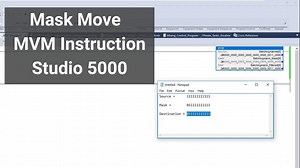 Mask Move Instruction In Studio 5000 | How MVM instructions Work