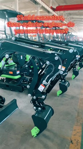 12 mini excavators, three-cylinder engines – do you need to buy one?#excavator #miniexcavator