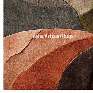Abstract Wool Area Rug 8x10 Multi Color Handmade Durable Soft Bohemian Floor Decor Rug - Etsy