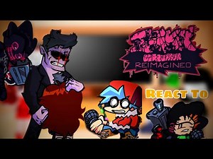 Corruption: REIMAGINED Fnf Reaction To + Cutscenes & Ending || Pico vs BF/GF