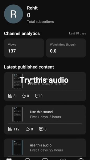try this audio