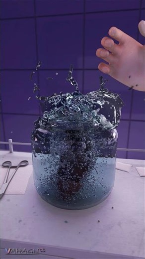 3d animation movie about human organ transplant