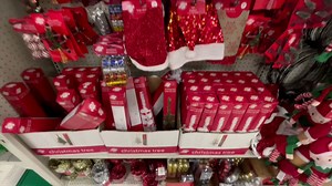 Dollar Tree Mini Trees to Centerpiece