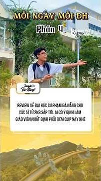 Review of Da Nang University of Education for prospective students