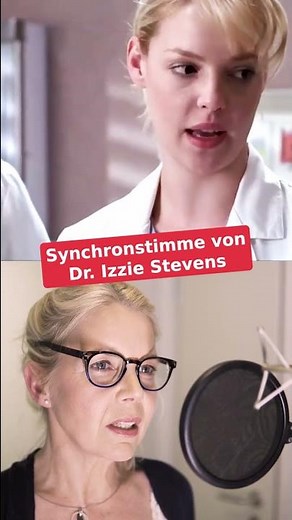 Antje von der Ahe synchronisiert Katherine Heigl als Dr. Izzie Stevens in "Grey's Anatomy"