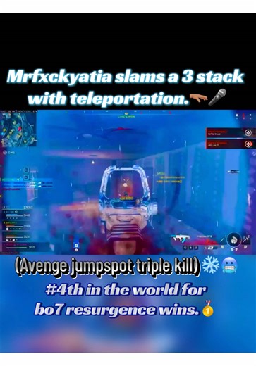Now thats how you use the teleporter..🫳🏽🎤(Avenge jumpspot triple kill) 🥶❄️ #top5wins #StackersK #rebirthisland #flowstate #creatorsearchinsights flow,rebirthislandsnow,bo7season2,warzone,triplekill,avengeyotammates,cod,teleport,stackers,maddoxrfb,strumwolf,tomahawks,dallastexas,dallasrap,beatdrop,dubs,wins,clutch,arcraiders,gta6,corridos,stackersinwarzone,ssgsplurge,bashfortheworld,heatwave,egochall,beams