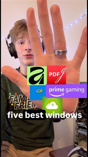 The top 5 BEST apps to get on your windows pc before the year begins🔥#tech #windows11 #primegaming