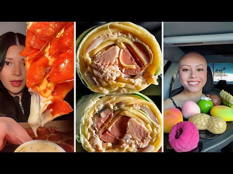 ASMR Eating Compilation 😋🔥 Crunchy & Spicy Fast Food Sounds | No Talking