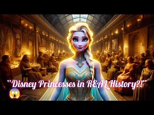 “Disney Princesses in REAL History?! 🤯 AI-Generated Time Travel Transformations”