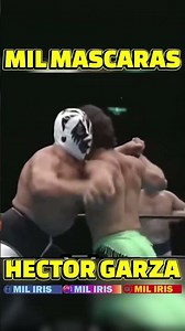 Mil mascaras Vs. Hector Garza / lucha libre