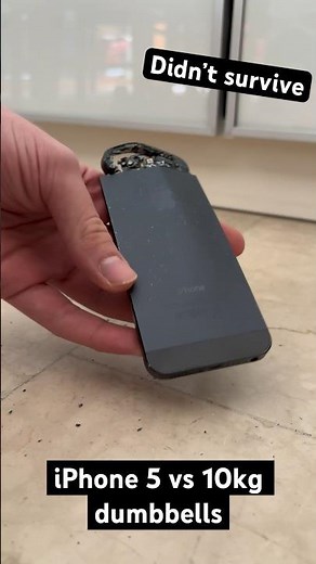 iPhone 5 destruction
