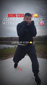Boxers Are Confident In Close-Range Combat. Try This Boxing Combo Now!! Jab, skip step, drop, cover, roll, front hook, rear uppercut, front hook #boxing #training | americaroot.mma