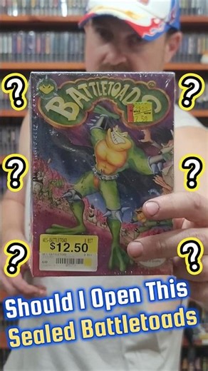 Should I OPEN My Sealed Battletoads?! 😬