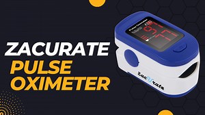 Watch Review and Demo Of The Zacurate Pulse Oximeter on Amazon Live