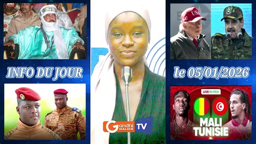 #Urgent: Burkina Faso : tentative de coup d’État déjouée contre Ibrahim Traoré dans la nuit du 3 janvier 2026 Présentatrice: Aïssata Niambélé | Gandhi Malien