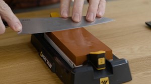 Watch Work Sharp Benchtop Whetstone Knife Sharpener on Amazon Live