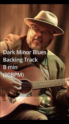Dark Blues Lick That'll Change Your Phrasing #guitarbacking #bluesguitar #practicetrack