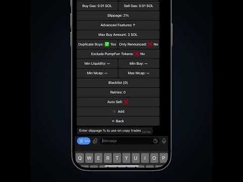 Trojan Bot Tutorial - Copy Trading