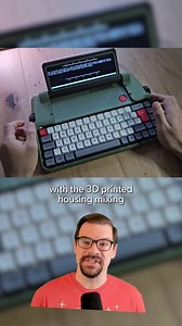 4.9K views · 35 reactions | Gorgeous custom digital typewriter https://www.pcworld.com/article/2975216/this-custom-writerdeck-is-a-gorgeous-digital-typewriter-from-another-time.html #analogue #typewriter #retro | PCWorld | Facebook