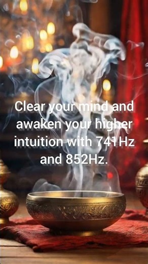 741Hz + 852Hz: Inner Truth & Intuition 🔵🟣