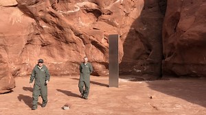 Mysterious metal monolith discovered in Utah disappears