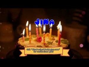 Happy Birthday JINA Happy Birthday Song Birthday Wishes Birthday Party