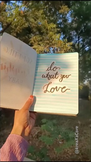“Do what you love ✨| calming journaling ASMR” #shorts