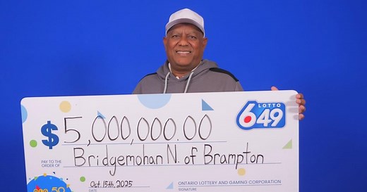 October OLG winners map: 123 Ontario winners claim big prizes, including three $5-million jackpots, plus one out-of-province winner
