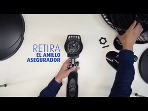 ¿Cómo armar un ventilador Universal?