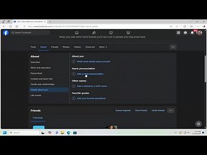 Facebook - How To Edit Profile Bio | Write Profile Description