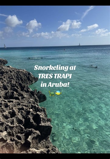Discover Snorkeling at Tres Trapi in Aruba