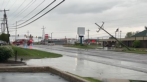 184K views · 1.3K reactions | FIRST ALERT WEATHER: Power lines are down throughout the Ozarks. Check out near Campbell Avenue & Walnut Lawn in Springfield. Courtesy: Rick Adair. | KY3 Weather | Facebook