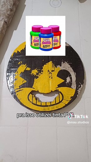 DIY Sammy Lawrence Mask Tutorial for Bendy and the Ink Machine Cosplay