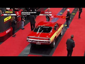 1968 Plymouth Barracuda B029 Prototype. B029 Prototype on Mecum 5/17/25