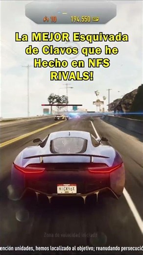Esquivada Épica de Clavos! - NFS Rivals