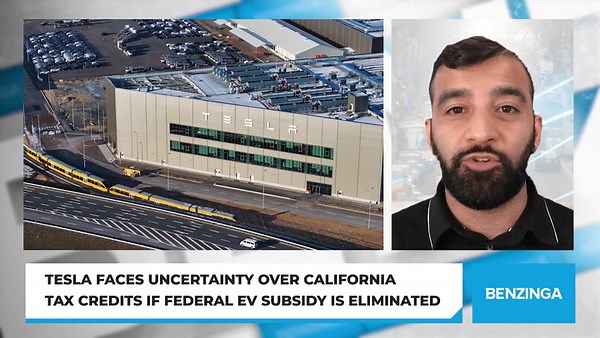 Tesla Faces Uncertainty Over California Tax Credits If Federal EV Subsidy Is Eliminated